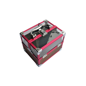 Stylist per la scatola <span class=keywords><strong>di</strong></span> cosmetici rosa trasparente acrilico ciglia Vanity Case alla <span class=keywords><strong>moda</strong></span> stile nazionale stampato sacchetto <span class=keywords><strong>di</strong></span> plastica per - Product Image 1