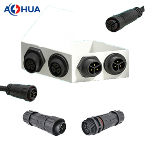 Connecteur <span class=keywords><strong>circulaire</strong></span> Aohua M16 2 3 4 <span class=keywords><strong>5</strong></span> broches mâle femelle à montage sur panneau 300V 250V 110V Connecteur électrique - Product Image 1