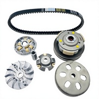Kit de Embrague para Scooter de Motocicleta Conjunto de Embrague Variador Polea Conducida para GY6150 WS150 842 20
