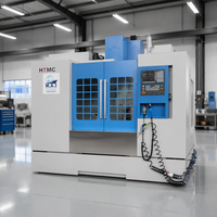 Centre d'usinage vertical CNC VMC1160, haute précision, machine de fraisage CNC 3/4 axes pour le traitement des pièces métalliques et des moules