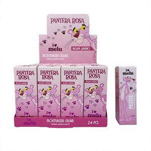 Set di Scatole Espositive Personalizzate per Cosmetici con Vassoio Interno e Scatolina in Carta Abbinata, Stampa Offset Design <span class=keywords><strong>Pantera</strong></span> Cartoon - Product Image 1