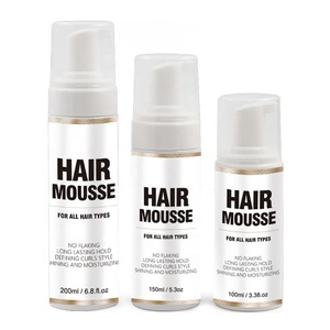 <span class=keywords><strong>Mousse</strong></span> <span class=keywords><strong>coiffante</strong></span> pour <span class=keywords><strong>cheveux</strong></span> à étiquette privée, contrôle des frisottis - Product Image 3