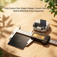 Panneau solaire SMT 0,6W pour distributeur automatique d'aliments pour animaux, contrôleur d'irrigation de jardin, détecteur de pH du sol, éclairage de jardin, usine de panneaux solaires