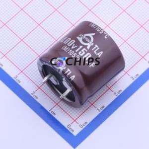 ตัวเก็บประจุอิเล็กโทรไลต์อะลูมิเนียมแบบ Snap-in รุ่น TLA400V150M25.4*25 ชนิด Through hole (THT) ขนาด D25.4xL25 มม. 150uF 20% 400V ระยะขา 10 มม. - Product Image 1