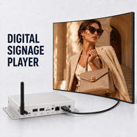 Système multimédia Android intelligent pour TV, synchronisation multi-écrans pour affichage publicitaire en restauration et commerce de détail, CMS Cloud