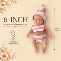 BAkwbwBY Poupée Reborn 12 Pouces Silicone Intégral Caucasienne Bébé Nouveau-Né Réaliste Collection OEM ODM Grossiste Fournisseur