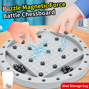 Juego de Mesa de Nudos de Cuerda Chengji para Niños, Juego de Lógica 2 en 1 con Cuerdas Entrelazadas de Colores, Tablero de Ajedrez Magnético Inteligente - Product Image 2