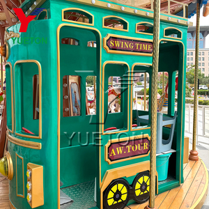 12 16 Places Kiddie Rides Petit Animal <span class=keywords><strong>Thème</strong></span> Mini Parc D'attractions Enfants Carrousel Enfants Merry Go Round Cheval Carrousel à vendre - Product Image 5