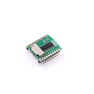 Mô-đun Tích Hợp Giọng Nói MP3 WT2003HM02 Thẻ TF Và Mô-đun U Suond IC 16bit <span class=keywords><strong>ADC</strong></span> Độ Chính Xác Cao - Product Image 2