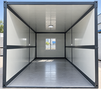 Maison conteneur préfabriquée en kit pour bureau de chantier et logement des travailleurs avec installation facile
