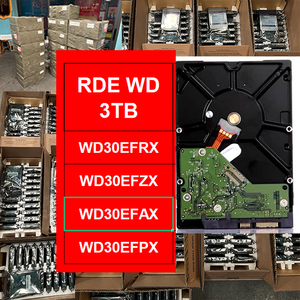 Disque dur NAS WD30EFAX 3 To Rouge 3,5 pouces SATA 6 Gbit/s 5400 tr/min 256 Mo de cache SMR Enregistrement 3D Active Balance NAS 24x7 Prise en charge RAID015610 - Product Image 1