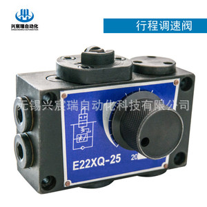 วาล์วควบคุมความเร็วของน้ำมันไฮดรอลิก Xingchenrui รุ่น E22XQ 25 แบบติดตั้งซ้อนทับ - Product Image 1