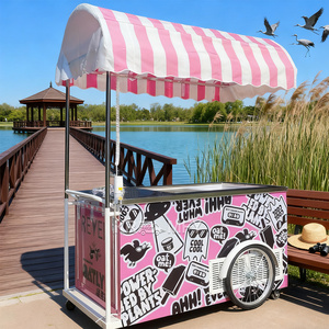 Chariot de glaces et sorbets entièrement équipé, moderne et tendance - Product Image 4