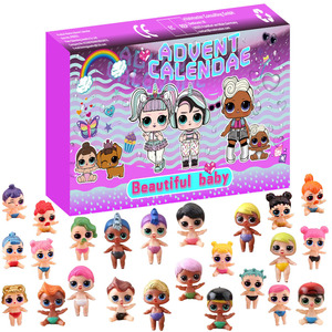 2024 usine en gros 24 pièces Mini <span class=keywords><strong>Anime</strong></span> dessin animé boîte aveugle jouets <span class=keywords><strong>calendrier</strong></span> de l'<span class=keywords><strong>avent</strong></span> compte à rebours jouets pour cadeau de noël - Product Image 6