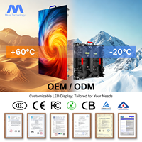 Panel de Pantalla LED de Alquiler MIDA P2.6 P2.97 P3.91 P4.81 P5.95 de 500x1000 mm para Estadios Deportivos, Conciertos, Festivales y Eventos