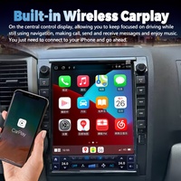 Autoradio multimédia Android 13 avec écran OLED DSP 8 cœurs de 13 pouces pour Tundra Sequoia 2007-2012, GPS automatique, Carplay