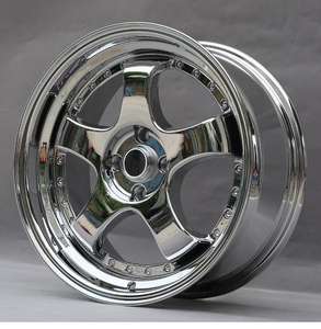 Rodas Personalizadas de Peças Automotivas em Liga de Alumínio de Luxo 15 17 18 Polegadas 4X100 5x114.3 ET 20 25 35mm CB 73.1 HK99002 Rodas para Carros de Passageiros - Product Image 4