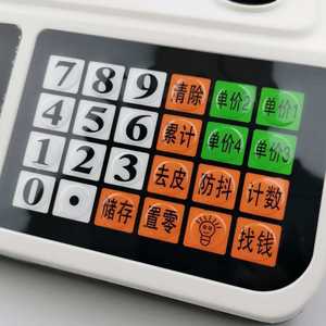Báscula electrónica Daofeng de 30 kg con precisión de 10 g, plataforma de plástico con teclado y pantalla LCD para pesaje - Product Image 1