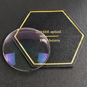 도매 광학 렌즈 Cr39 1.499/1.50 싱글 비전 UC 코팅되지 않은 65mm 안과 수지 렌즈 - Product Image 3