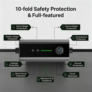 <span class=keywords><strong>Chargeur</strong></span> portable <span class=keywords><strong>triphasé</strong></span> pour voiture électrique 6A 8A 10A 13A 16A <span class=keywords><strong>11Kw</strong></span> - Product Image 2
