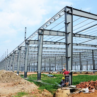 Kits de hangar préfabriqués en acier léger personnalisés, pour barndominium, entrepôt, hangar agricole, atelier préfabriqué, soudure