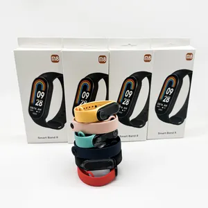 جديد الأكثر مبيعًا ساعة ذكية M8 تطبيق Fitpro لاسلكي تعقب اللياقة البدنية الرياضة معدل ضربات القلب سوار معصم لنظام IOS أندرويد