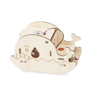 OKYN-G5764 fai da te in legno stelo materiale educativo Kit per bambini scienza esperimento tecnologia giocattolo umidificatore produttore tavole - Product Image 1