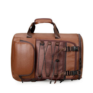 Sac à dos de moto en cuir pour affaires, imperméable en PU, sac à dos de moto pour l'extérieur, sac à casque, sac de randonnée, sac bandoulière - Product Image 3