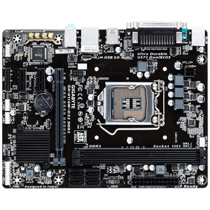 Tarjeta Madre para Juegos GIGABYTE <span class=keywords><strong>GA</strong></span> H110M DS2 DDR3 Usada con Socket Intel 1151 Compatible con Procesadores Intel Core de 7ª y 6ª Generación - Product Image 2