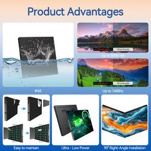 Pantalla LED para Publicidad Exterior, P6 P8 P10, Alto Brillo 10000nit, IP65 Impermeable, Letrero Digital <span class=keywords><strong>de</strong></span> Gran Formato - Product Image 4