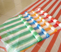 COUVERTURE DE TABLE EN PLASTIQUE AVEC RAYURE