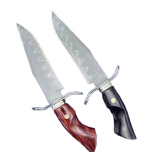 Couteau de poche tactique en acier inoxydable Damas de haute qualité LiuYun, manche en bois, étui, usage industriel DIY, OEM/ODM - Product Image 1