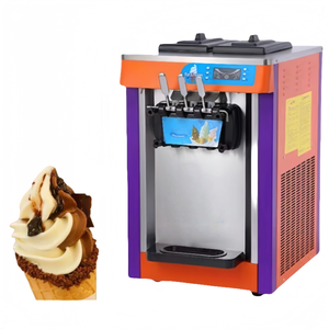 Three-flavor Soft <b>Ice</b> <b>Machine</b> Business Stainless Steel Serve M01 Automatic Dessert <b>Machine</b> - Product Image 6