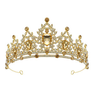 Diadèmes en cristal pour femmes, diadèmes et couronnes de mariage pour femmes, diadèmes pour fête d'anniversaire, <span class=keywords><strong>couronne</strong></span> de princesse, accessoires pour cheveux - Product Image 5