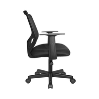 Chaises de bureau modernes réglables Dossier pivotant en gros avec nouvel accoudoir Style ascenseur Chaise visiteur en tissu maillé Design avec mousse