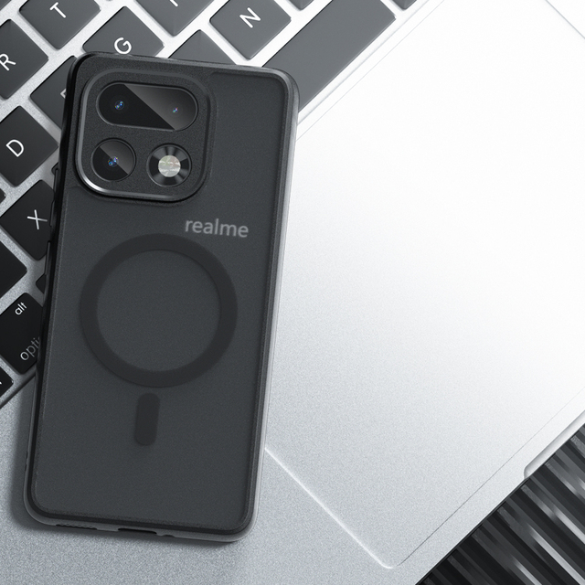 Matte Skin Texture Magnetic Shockproof Protective case For Realme 16 Pro + /Realme16 Pro Mobile Phones Cover