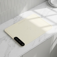 Plaque chauffante portable en silicone, température réglable, contrôle tactile, 500W, souple, pliable, facile à nettoyer, pour la maison et les camping-cars