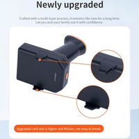 Escáner de Código de Barras con Clip Trasero para Teléfono Móvil ENKSCAN, Pistola Escáner Inalámbrica USB Portátil UHF RFID, Lector de Códigos 1D/2D Compatible con Android IOS en Existencia