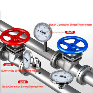 औद्योगिक डिजिटल स्टेनलेस स्टील बिमेटेलिक थर्मामीटर तापमान बिमटल गेज - Product Image 5