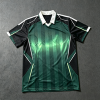 Nouvelle Collection – Maillot de Football Personnalisé Respirant à Rayures, Sublimation, Séchage Rapide, 100% Polyester, Col Montant Court, pour Homme