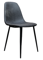 Chaise à dossier minimaliste moderne, chaise de salle à manger, ambiance haut de gamme pour la maison, salon d'hôtel, salle à manger, chaise de bureau