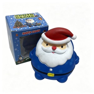 En Stock Nuevo Juguete Blandito de Malta de Santa Claus de Ascenso Lento, Juguete Antiestrés de Navidad, Set de Caja de Regalo - Product Image 5