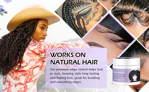 Coffret de cire coiffante et sérum pour tresses et styles capillaires noirs – Marque privée - Product Image 4