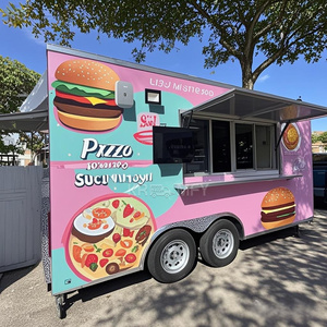 Camion de restauration mobile 2025 Street Van Kiosks avec cuisine, remorque de concession alimentaire, Foodtruck américain pour l'Allemagne - Product Image 3