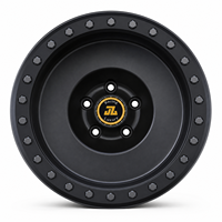 JZ Service après-vente sans souci, jantes forgées tout-terrain Beadlock noires brillantes 20x9 8x165.1 pour 2500/3500 HD 2010-2024
