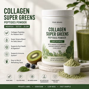 Colágeno en Polvo Rainwood de Marca Propia con MCT, Bajo en Carbohidratos, Mezcla para Bebida Saludable - Product Image 1