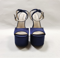 Chaussures d'été pour femmes Nouveau design Sandales à talons hauts pour femmes Plateforme Fashion Style Ankle Strap Shoes for Women