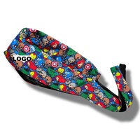 Gorro Quirúrgico Médico con Diseño de Dibujos Animados, Elegante, Absorbente de Sudor, Forro de Satén, para Uso Hospitalario, Gorro de Enfermería con Logotipo Personalizado