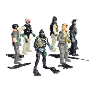 酷品质士兵玩具塑料动作图军事