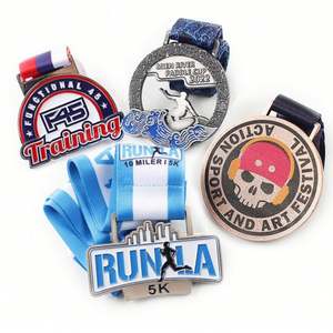 Medalla de Premio Personalizada de Metal para Deportes, Maratón 5K, Fútbol, Taekwondo, Natación, Fabricante de Medallas - Product Image 2